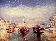 Joseph Mallord William Turner Canal Grande in Venedig Spain oil painting artist